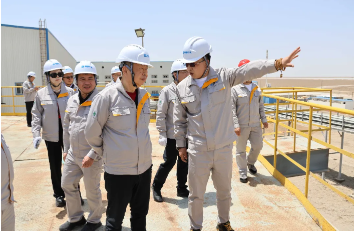 紫金矿业集团董事长陈景河莅临彩乐园(中国游)官方网站矿业考察调研